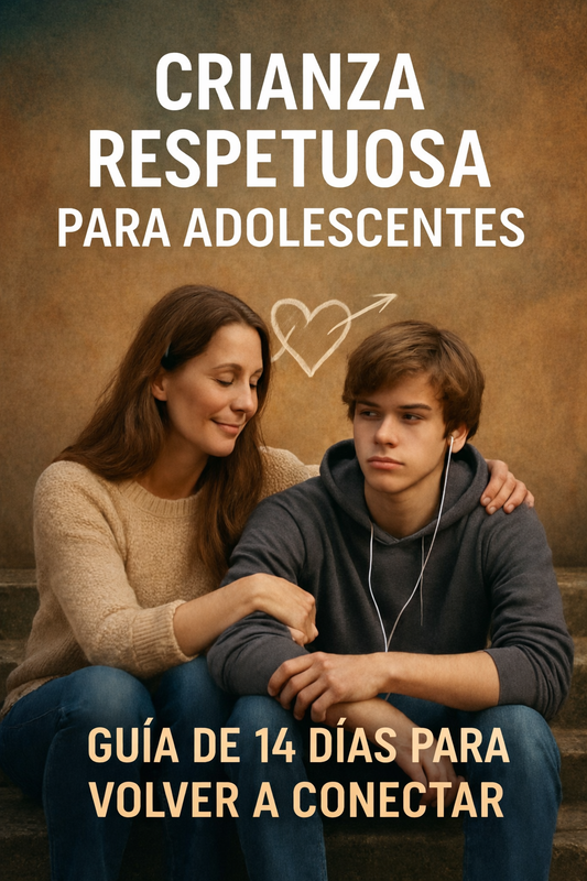 👨‍👩‍👧 Crianza Respetuosa para Adolescentes en 14 Días: Cómo Volver a Conectar con tu Hijo desde el Respeto y la Comunicación