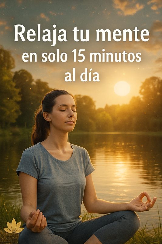🧘‍♂️🕒 Relaja tu Mente en Solo 15 Minutos al Día: Cómo Reducir el Estrés y Recuperar tu Energía Mental en 3 Semanas 🌿💆‍♀️