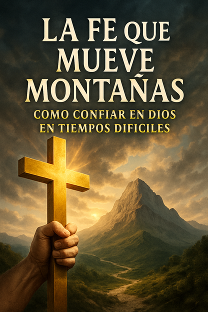 ✝️💪 La Fe que Mueve Montañas: Cómo Mantenerte Firme Cuando Todo Parece Imposible⛰️✨