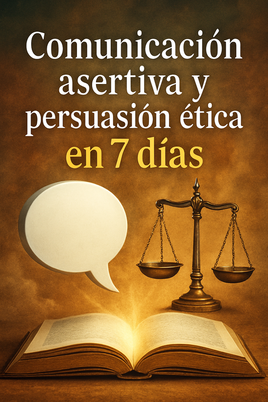 Comunicación Asertiva y Persuasión Ética - Sistema Digital para Comunicarte con Impacto